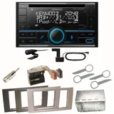 Kenwood DPX-7300DAB Bluetooth DAB Einbauset für Ford Focus C-Max Fiesta Transit