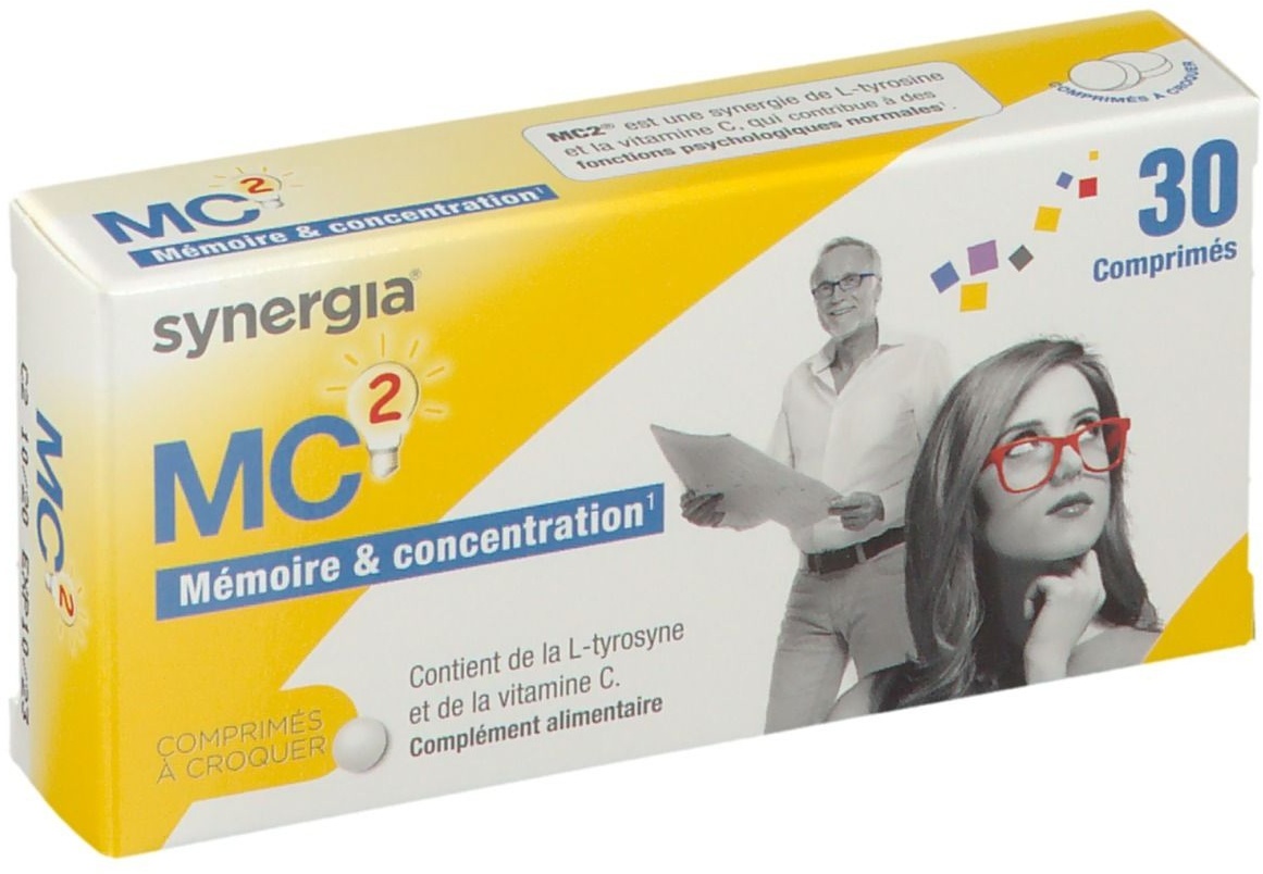 Synergia® MC2 Mémoire & Concentration 30 pc(s) comprimé(s) à croquer