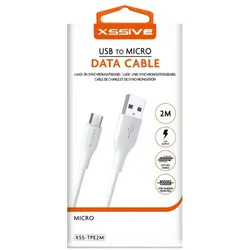 2.4A 3 Meter Datenkabel USB zu Micro-USB Schnell-Ladekabel