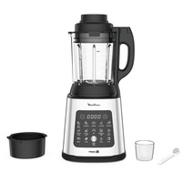 Moulinex LM83SD10 Blender, Standmixer Silber, Schwarz
