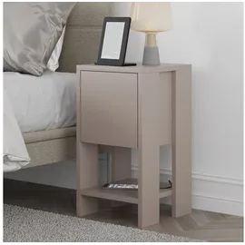Decortie Nachtschrank Ema 30 x 30 x 55 cm Grau