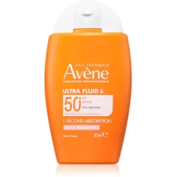 Avène Sun Ultra Fluid Radiance aufhellendes Fluid gegen Sonnenschein SPF 50+ 50 ml