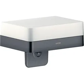 Hansgrohe Axor universal mit Ablage, Glas, brushed black chrome