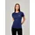 BENCH Rundhalsshirt "ALCYONE", Damen, Gr. 42, blau (navy), Jersey, Obermaterial: 100% Baumwolle, unifarben, Rundhals, Shirts Rundhalsshirt