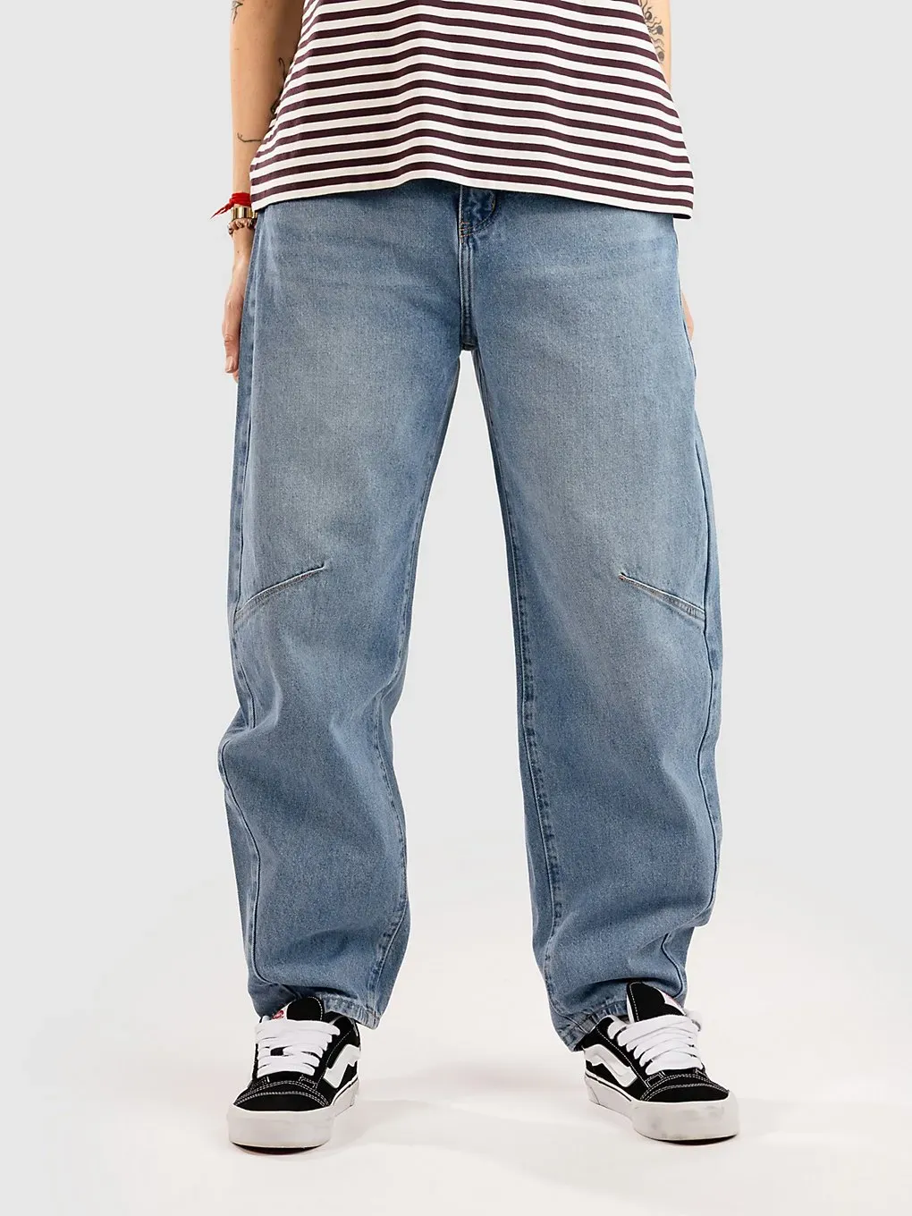 Blue Tomato Barrel Jeans mid blue Gr. XS