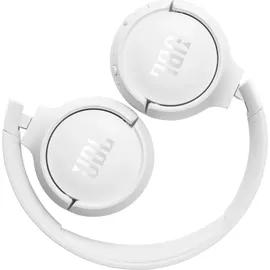 JBL Tune 520BT Kabelloser On-Ear-Kopfhörer (Bluetooth 5.3) - Weiß - Weiß