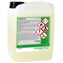 Antiseptica Triacid-N Instrumentendesinfektionsmittel, Aldehydfreies Konzentrat zur Desinfektion von medizinischen Instrumenten, 5 Liter - Kanister