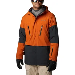 Skijacke Aerial Ascender Jacket Herren - Schwarz orange|SCHWARZ XL