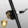 Berdsen Dreibein 80 cm Stahl Schwarz