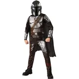 Rubies - Offizielles STAR WARS -The Mandalorian Luxuskostüm für 7-8 Jahre, 420 Gramm