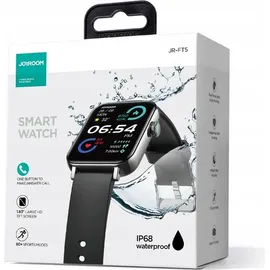 Joyroom Fit-Life Series Smartwatch mit Anrufannahmefunktion IP68 schwarz (JR-FT5)
