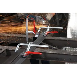 Bessey Hebelzwinge Stahl 200 mm rot/silber