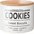 BUTLERS Vorratsdose Cookies Weiß 1200 ml