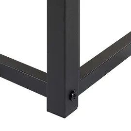 Beliani Bett mit Lattenrost Metall Viry 140 x 200 cm