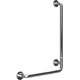 Brillantbad BELP Duschgriff Steckbar Rechts Edelstahl poliert mit Abdeckung 110x630x890 mm, 120 kg Traglast für Bad & WC >> zum Bohren