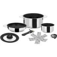Brunner Academy Vacuum Kochtopfset 5+1 stapelbar Ø 22 cm