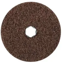 pferd tools COMBICLICK weiche Vliesronde CC Ø 125 mm A100 zum reinigen und satinieren mit Winkelschleifer