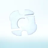 PureFlow Roboterfilter für Poolroboter WYBOT WY1102/Osprey 200 – wiederverwendbarer Feinfilter als Ersatz für Filtersieb – 2 Feinfilter, patentierter 3D-Volumenfilter, ohne Filterkorb