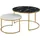 [en.casa] Christchurch Gold Metall 70 x 70 x 45 cm