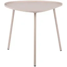 Leitmotiv Beistelltisch, Grau, Metall, Oval, 44x43x44 cm, CE, Wohnzimmer, Wohnzimmertische, Beistelltische