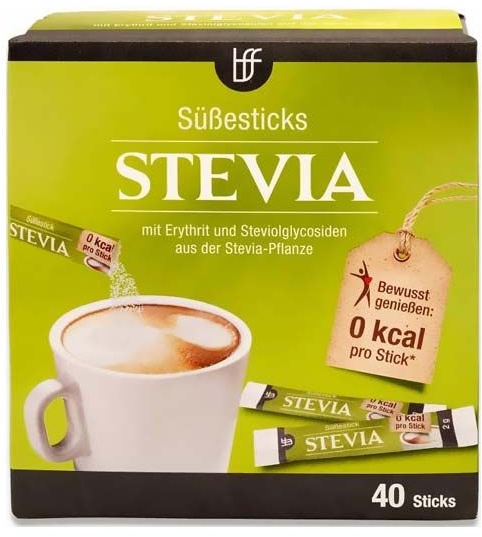 BFF Stevia Süße Sticks Pulver 80 g