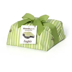Italienischer Osterkuchen mit Pistaziencreme-Füllung Zaghis Colomba Regale Farcita Al Pistacchio, 800 g