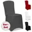 DETEX Stuhlhussen Grau 6er Set