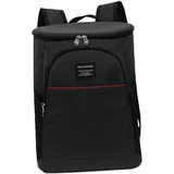ZYIHNIRB Kühlrucksack, Isolierte Kühltasche mit Großem Fassungsvermögen für Getränke, wasserdichte Thermotasche, Picknicktasche, Kühltasche für Parkausflüge, R, Schwarz