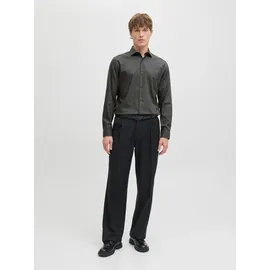 JACK & JONES Blaparker Langarmhemd Grau XS