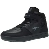 KangaROOS Sneaker »K-CP Bound Mid EV«, wasserabweisend und gefüttert, Gr. 33, jet black/steel grey, , 72242563-33