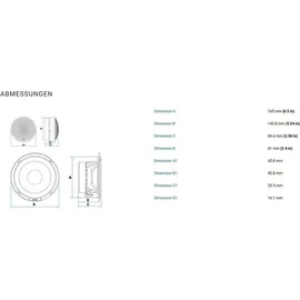 Audison Voce II AVK 6 S II 6.5 Zoll Lautsprecherset | Masori