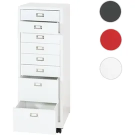 Mendler HWC-L49 Aktenschrank 115x40x41 cm weiß