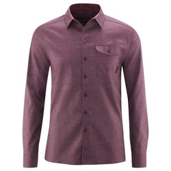 Red Chili Langarmshirt Red Chili M Waya Shirt Herren Langarm-Hemd lila XSeXXpozed