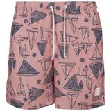 URBAN CLASSICS Pattern Badeshorts Yacht 2XL