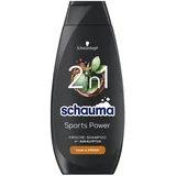 Schwarzkopf Schauma Sports Power Shampoo mit Eukalyptus 2in1 400ml