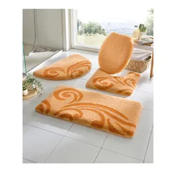 Kleine Wolke Badematte Kleine Wolke apricot rund