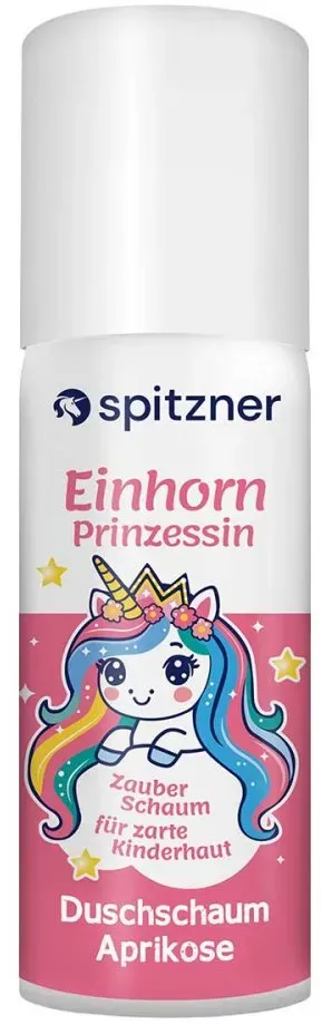 Spitzner Duschschaum Einhorn Prinzessin Aprikose