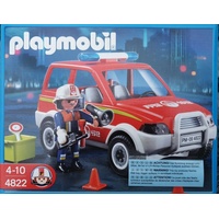 Playmobil 4822 Feuerwehr Kommandowagen Neu/Ovp
