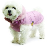 Fashion Dog Hundemantel Steppmantel für Malteser - Rosa 39 cm