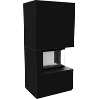 Kratki Kaminbausatz Floki Box Stahl Schwarz