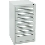Stumpf Schubladenschrank Serie T-100/35-1, 7 Schubladen lichtgrau (6x100, 1x200mm)