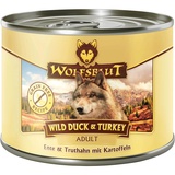 WOLFSBLUT Wild Duck & Turkey Adult Nassfutter