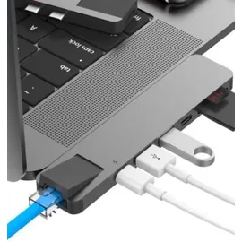Hyper HyperDrive NET 6-in-2 USB-C Hub - Grau