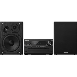 Panasonic SC-PMX802E Premium Micro- Kompaktanlage (Bluetooth, WLAN, Hi-Res Audio, UKW Radio, USB-Audiowiedergabe) schwarz