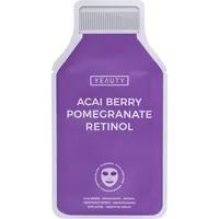 Yeauty Tuchmaske Smoothie Acai Berry/Pomegranate/Retinol 1er Pack