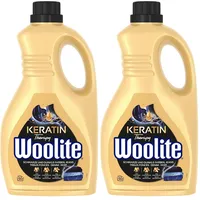 Woolite Black Protection – Feinwaschmittel mit Farbschutz für dunkle & schwarze Wäsche & Jeans – Für 50 Waschladungen – 2er Pack (1 x 3l)
