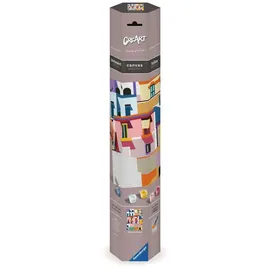 Ravensburger Leinwand Farbenfrohe Häuser