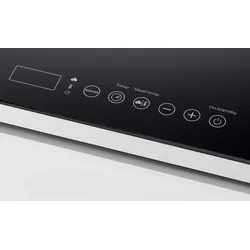 Tarrington House Induktionskochplatte IC2020ABS, mit LED-Anzeige, 31 x 38 x 4,5 cm, 220-240 V, schwarz