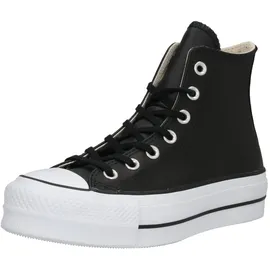 Converse Chuck Taylor All Star Lift Clean Leather High Top black/black/white 39