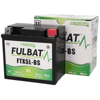 Fulbat Batterie Fulbat YTX5L-BS Gel 12V 5Ah (Onderhoudsvrij)